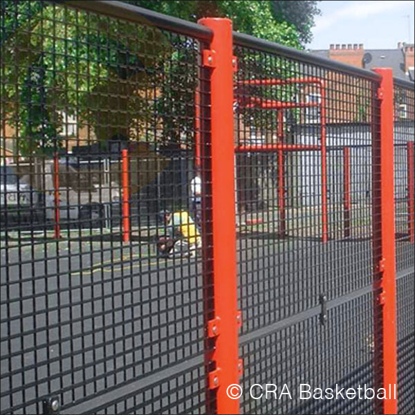 Anti Vandal MUGA Enclosure Interlocking Steel Sports Fencing