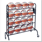 16 x Basketball Wheeled Rack 